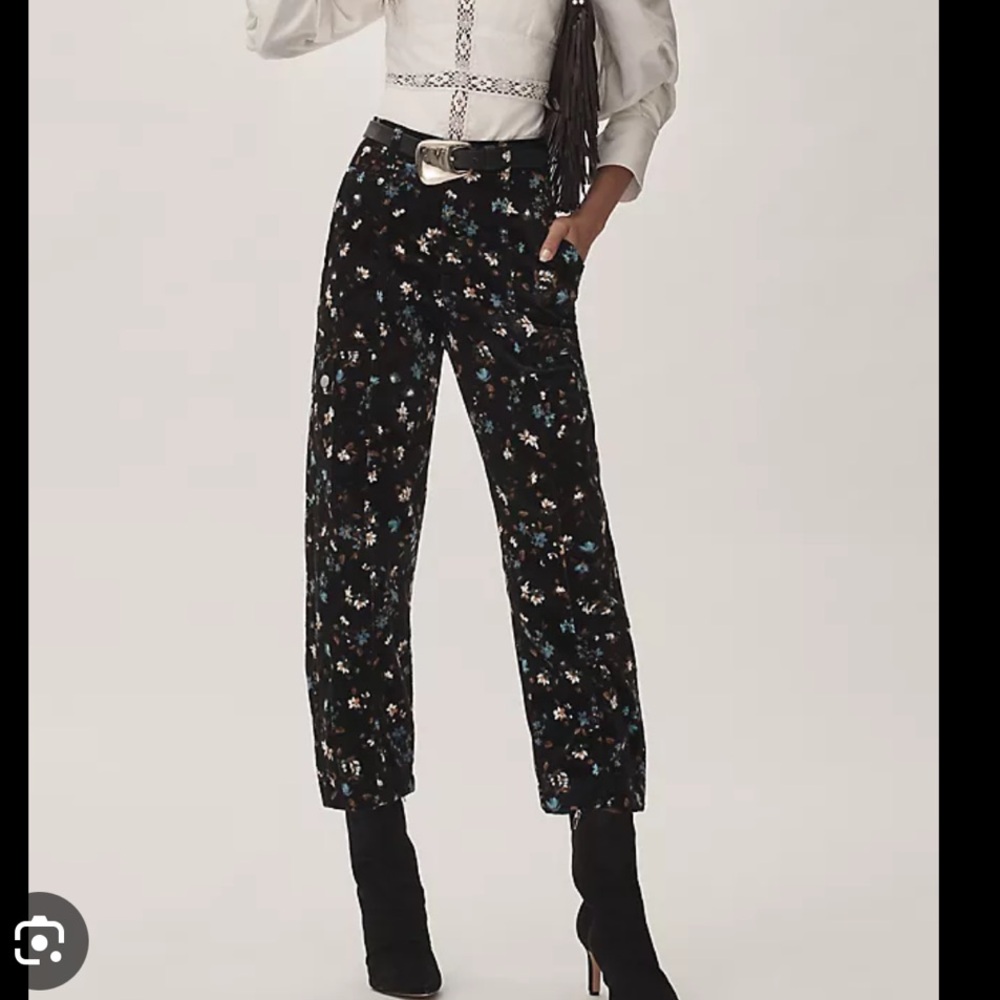 Anthropologie Carson Utility Barrel Pants